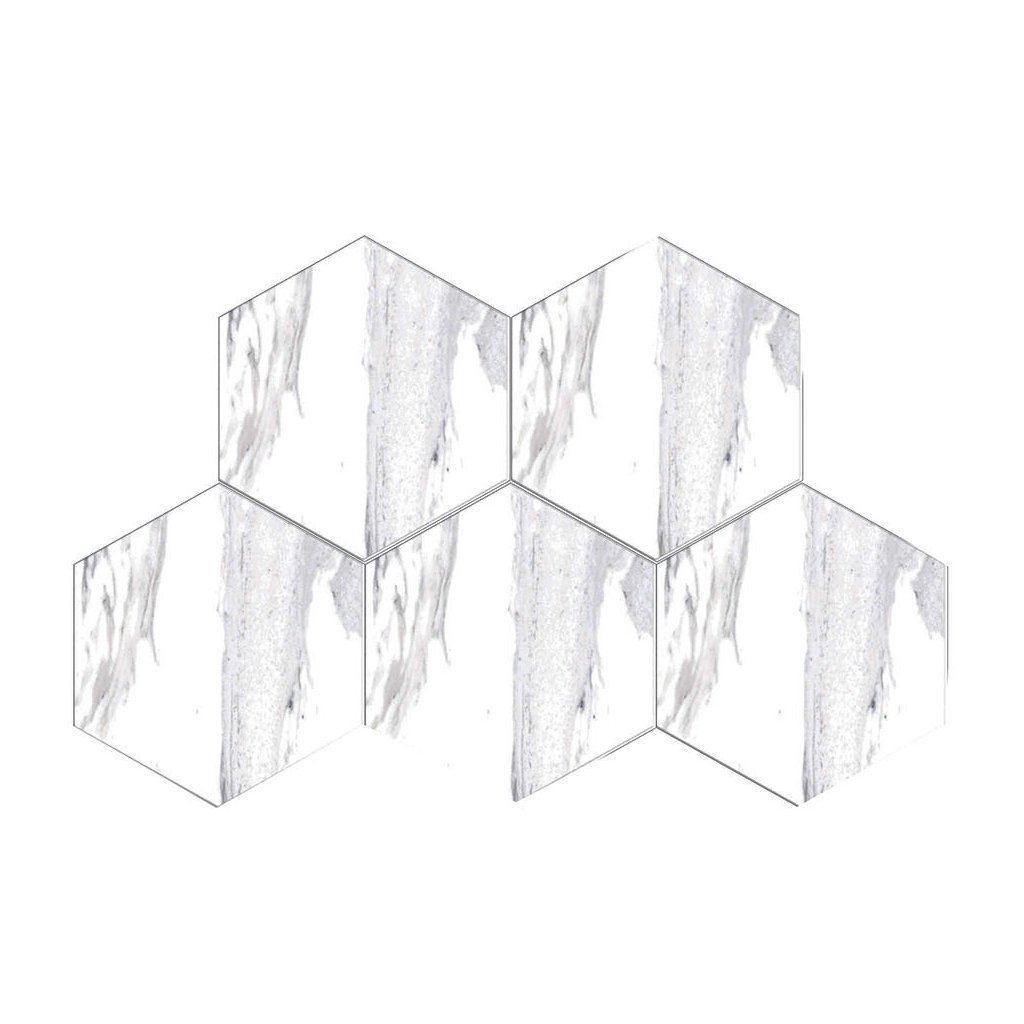 Hexagon Corola Neo White